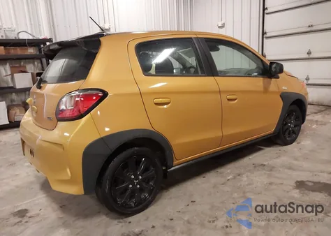 2023 Mitsubishi Mirage Black Edition/Ralliart/Se z USA, uszkodzony, nr VIN ML32AWHJ0PH001038